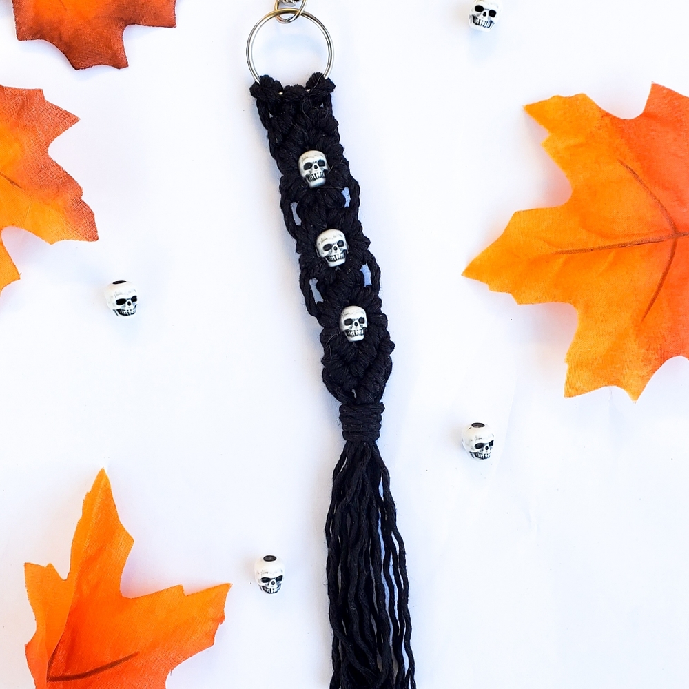 Halloween keychain accessory